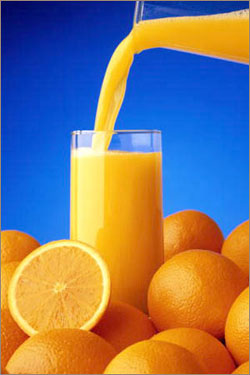 Апельсиновый сок - оранжевое настроение