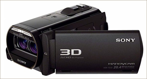 Видеокамера Sony Handycam HDR-TD30E. Фото 1