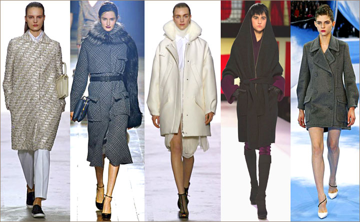 Модные модели пальто осень-зима 2013-2014