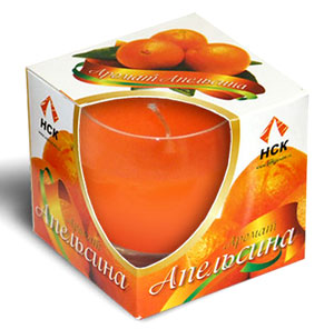 Декоративная свеча Апельсин