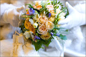 Букет невесты, фото Дмитрия Соколова