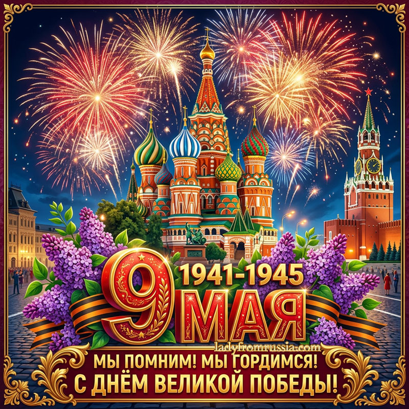 Открытки с Днем Победы, картинки красивые