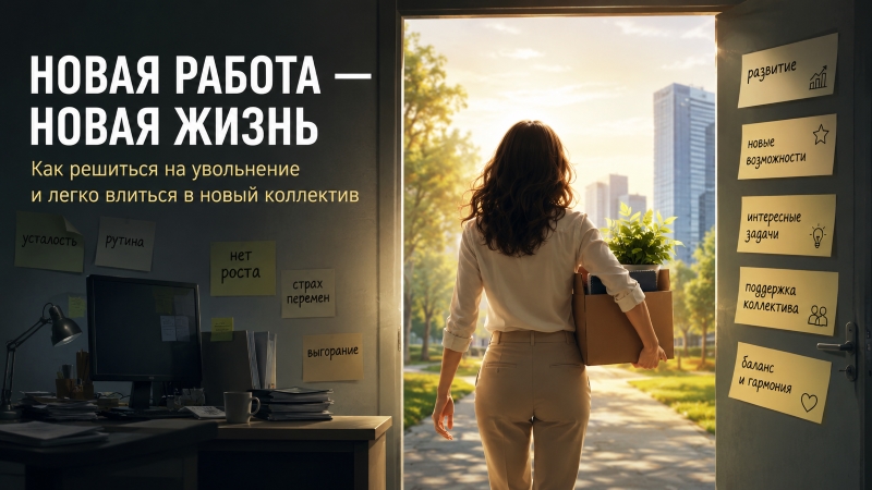 Работа надоела? Как уволиться без страха и легко адаптироваться на новом месте