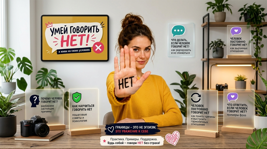 «Нет» без чувства вины: как научиться отказывать и принимать отказы без боли