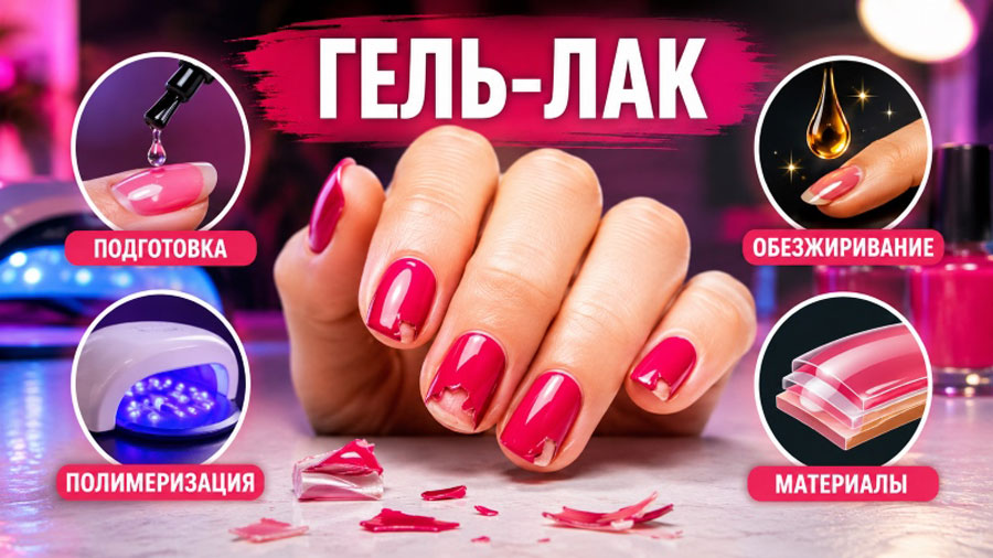 Гель-лак: причины сколов, отслойки и как это исправить