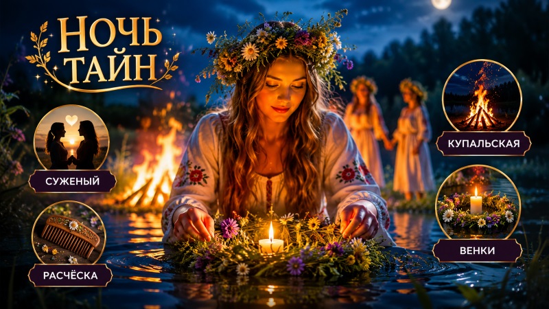 Гадания на Ивана Купала - ночь тайн и загадок