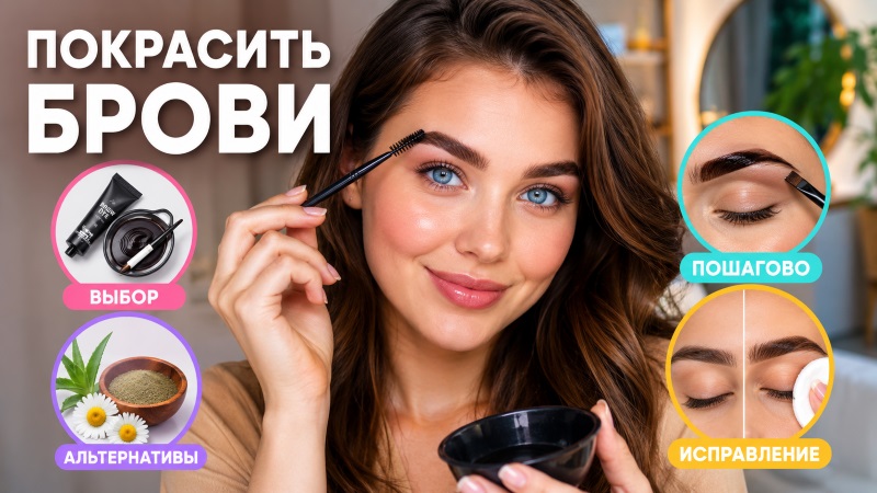 Как покрасить брови в домашних условиях: полное руководство от выбора краски до исправления ошибок