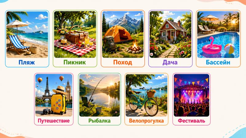 Тест на личность: о чём говорит твой тип летнего отдыха? Выбери вариант и узнай правду о себе