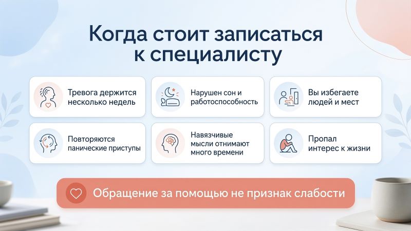 Когда стоит записаться к специалисту: 6 признаков