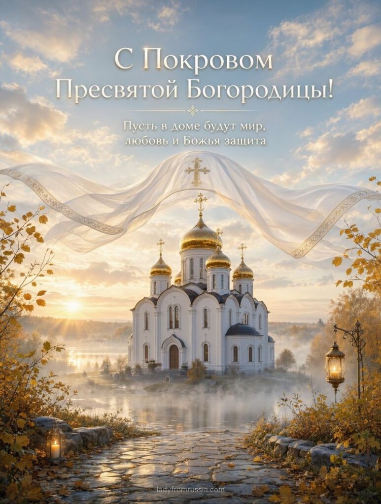 С Покровом Пресвятой Богородицы: храм, покров и осень