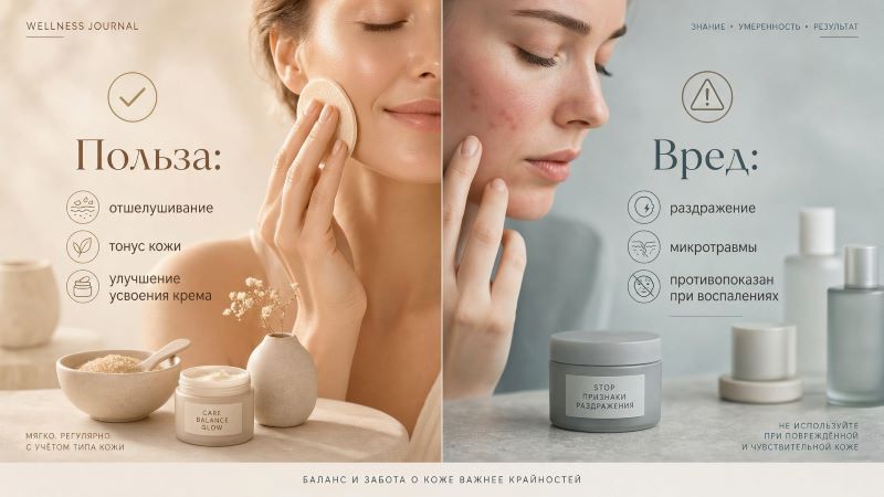 Польза и вред кофейного скраба для лица
