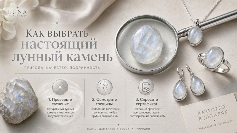 Как выбрать настоящий лунный камень: гид по украшениям