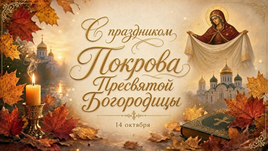 Покров Пресвятой Богородицы: дата, история праздника и открытки с поздравлением